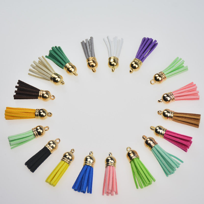 Wholesale Beadable Pen Accessories Tassel DIY Lobster Clasp